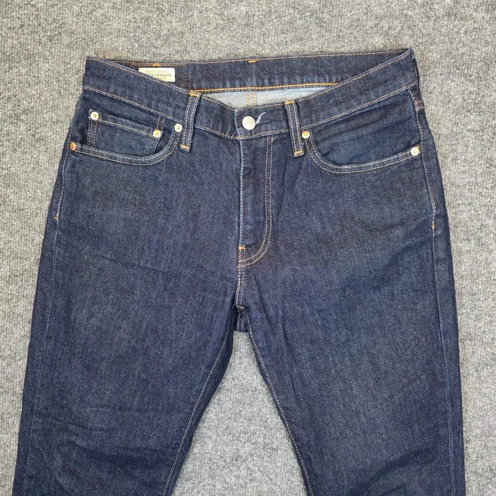 Levis 541 Jeans Mens 31x28 Dark Denim Blue Athletic Fit Tapered Leg Straight